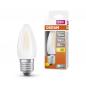 Preview: Osram E27 LED Kerzenlampe Star Classic matt 5,5W wie 60W 2700K warmweißes Licht